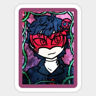 Mask of Joker Sticker